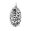 Oval Saint Christopher Charm  CSS72220